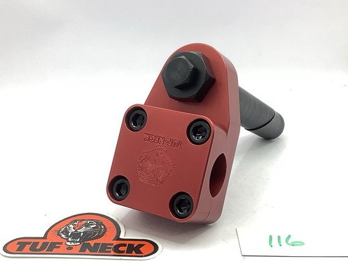 Red tuf neck stamped - 1", tiger